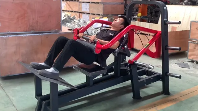 Máquina de empuje de cadera