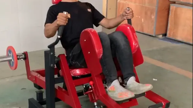 Máquina de abductor sentado
