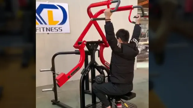 Máquina de tracción dorsal