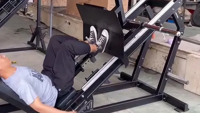 Máquina de prensa de piernas (45 grados)