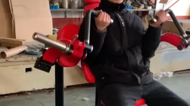 Máquina para curl de bíceps