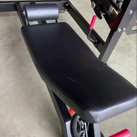 Máquina de prensa de piernas vertical