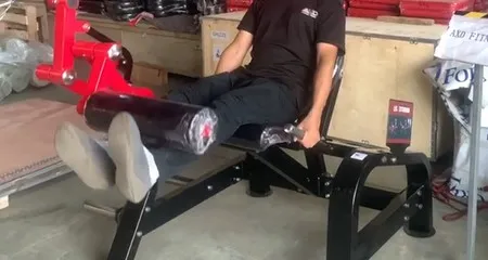 Máquina de prensa de piernas vertical
