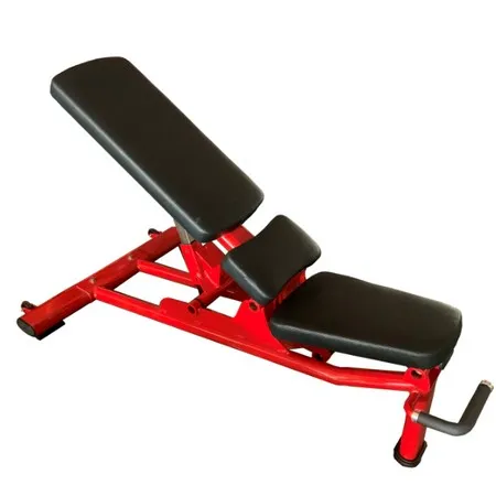 Banco de musculación con mancuerna ajustable